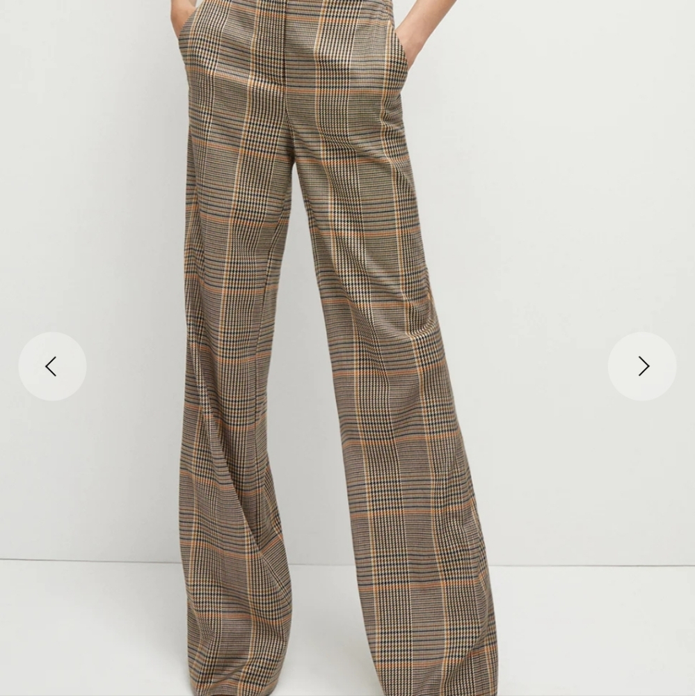 Veronica Beard Tonelli Plaid Pant Size 2